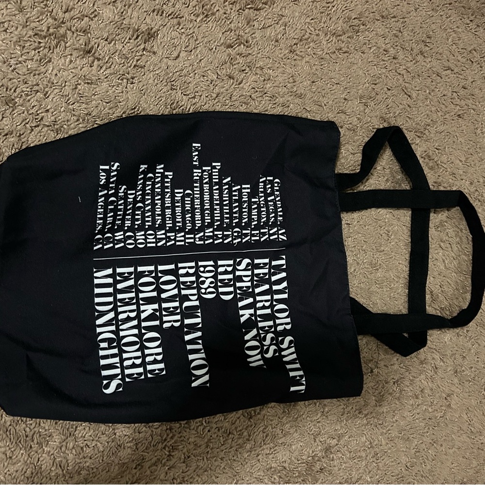 Taylor swift official eras tour merch tote